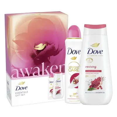 Dove Awaken ajándékszett testre Go Fresh Pomegranate & Lemon Verbena