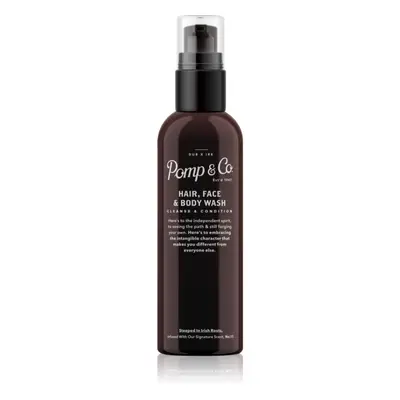 Pomp & Co Hair and Body Wash tusfürdő gél és sampon 2 in 1 200 ml