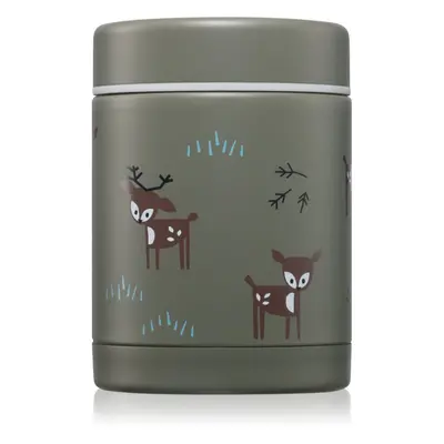 FRESK Food Jar termosz ételekhez Deer Olive 300 ml