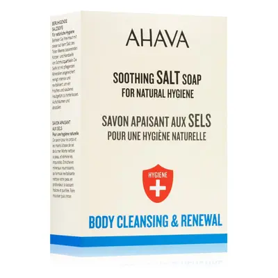 AHAVA Hygiene+ Soothing Salt Soap Szilárd szappan a fejbőr megnyugtatására 100 g