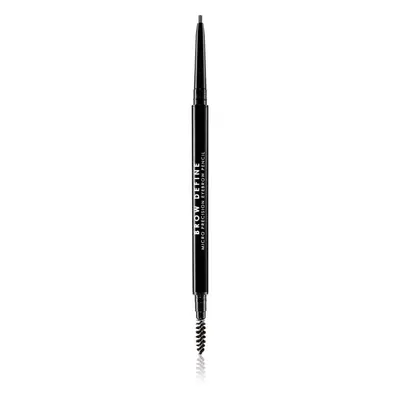 MUA Makeup Academy Brow Define precíz szemöldökceruza kefével árnyalat Grey 0,3 g