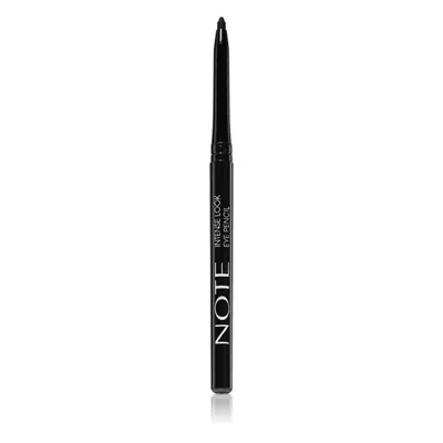 Note Cosmetique Intense Look vízálló szemceruza Black 0,35 g