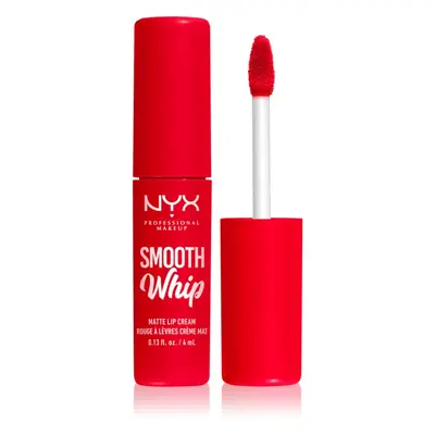 NYX Professional Makeup Smooth Whip Matte Lip Cream bársonyos rúzs kisimító hatással árnyalat 13