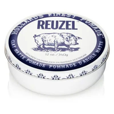 Reuzel Hollands Finest Pomade Clay modellező agyag matt hatással 340 g