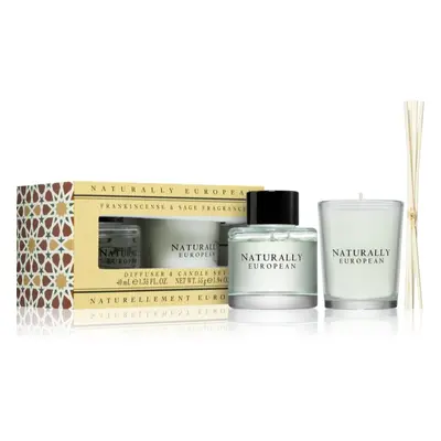 The Somerset Toiletry Co. Naturally European Mini Diffusser & Candle Set ajándékszett