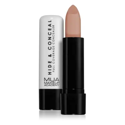 MUA Makeup Academy Hide & Conceal krémes korrektor a teljes fedésre árnyalat Almond 3 g