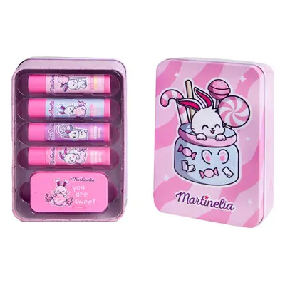 Martinelia Yummy Lip Care Tin Box ajándékszett gyermekeknek 3y+