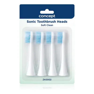 Concept Perfect Smile Soft Clean csere fejek a fogkeféhez for ZK4000, ZK4010, ZK4030, ZK4040 4 d