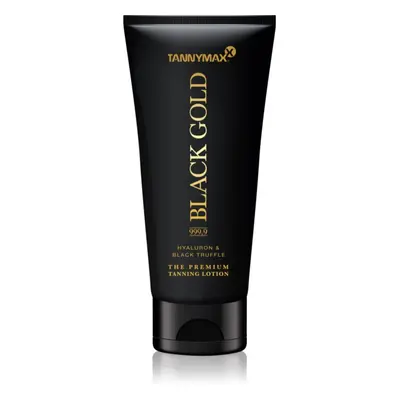 Tannymaxx Black Gold 999,9 barnulókrém szoláriumozáshoz a napbarnított bőr kiemelésére 200 ml