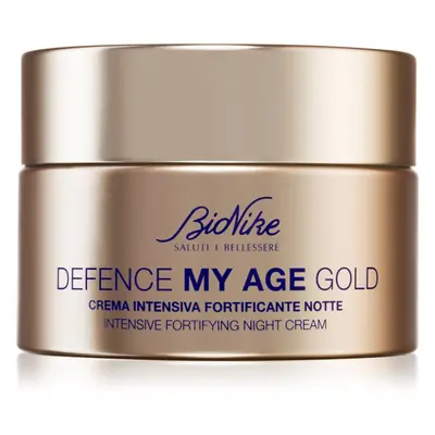 BioNike Defence My Age Gold intenzív éjszakai krém érett bőrre 50 ml