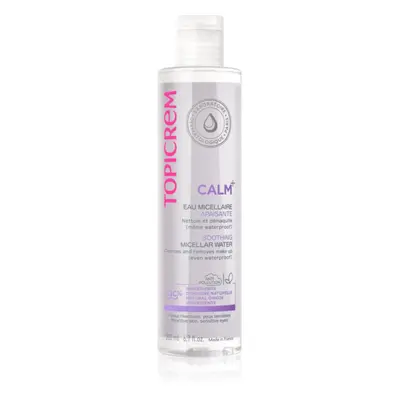 Topicrem CALM+ Soothing Micellar Water nyugtató micellás víz az arcra és a szemekre 200 ml