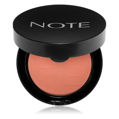 Note Cosmetique Luminous Silk púderes arcpír 04 Soft Peach 5,5 g