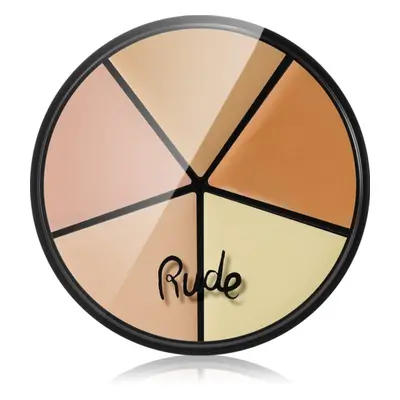 Rude Cosmetics Fabulous Concealer Wheel korrektor paletta árnyalat Light 7.5 g