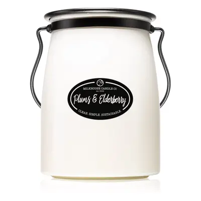 Milkhouse Candle Co. Creamery Plums & Elderberry illatgyertya Butter Jar 624 g