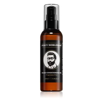 Percy Nobleman Beard Conditioning Oil Fragrance Free szakáll olaj parfümmentes 100 ml