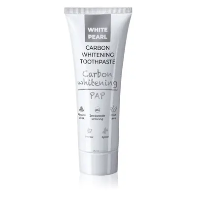 White Pearl PAP Carbon Whitening fehérítő fogkrém 75 ml