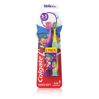 Colgate Little Kids Smiles 3-5 Duopack fogkefék gyermekeknek 2 db