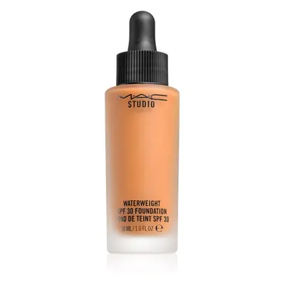 MAC Cosmetics Studio Waterweight SPF 30 Foundation könnyű hidratáló alapozó SPF 30 árnyalat NW 4