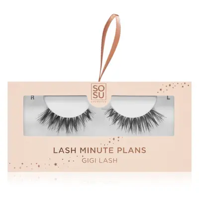 SOSU Cosmetics Lash Minute Plans műszempillák ragasztóval Gigi