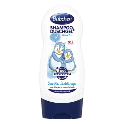 Bübchen Kids Sensitive sampon és tusfürdő gél 2 in 1 230 ml