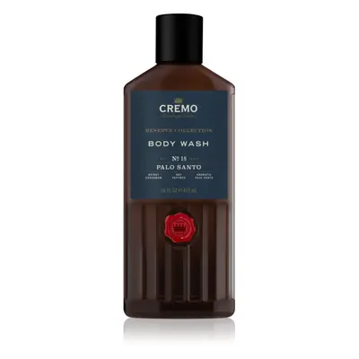 Cremo Reserve Collection Palo Santo energizáló tusfürdő gél uraknak 473 ml