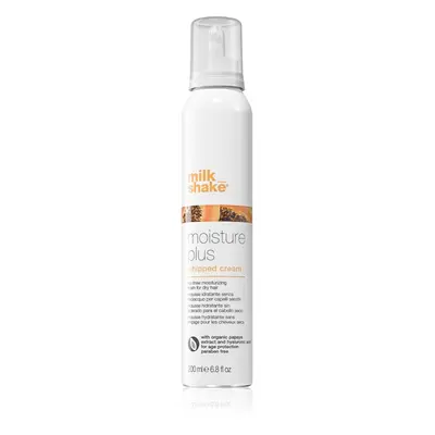 Milk Shake Moisture Plus öblítést nem igénylő hidratáló ápolás száraz hajra whipped cream 200 ml