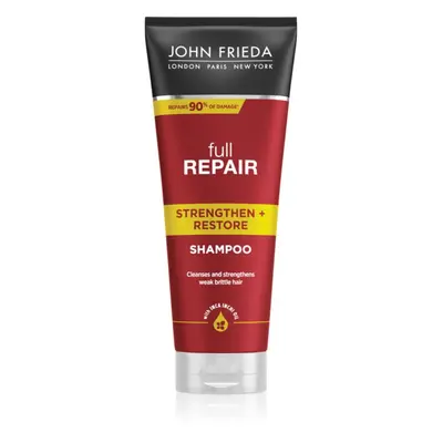 John Frieda Full Repair Strengthen+Restore erősítő sampon regeneráló hatással 250 ml