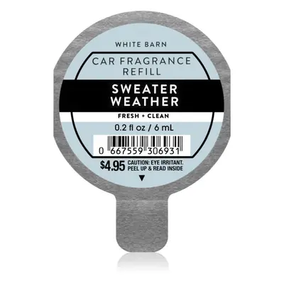 Bath & Body Works Sweater Weather illat autóba utántöltő 6 ml