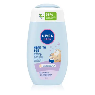 NIVEA BABY Bed Time tusfürdő gél testre és hajra 200 ml