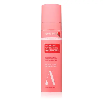 Azure Tan Hydrating Watermelon önbarnító hab az arcra 100 ml