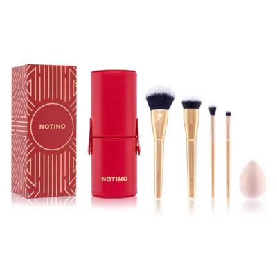 Notino Gift Set Make-up Brushes and Sponge Gift Set smink egyet szett