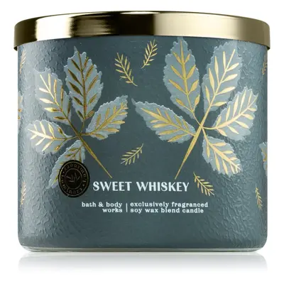 Bath & Body Works Sweet Whiskey illatgyertya 411 g