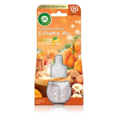 Air Wick Pumpkin Spice & Everything Nice elektromos légfrissítő utántöltő 19 ml