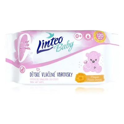 Linteo Baby nedves törlőkendők 120 db