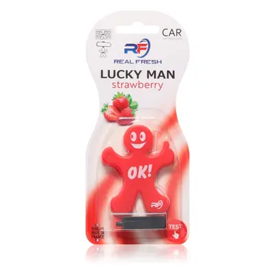 VINOVE Real Fresh Lucky Man Strawberry illat autóba 1 db