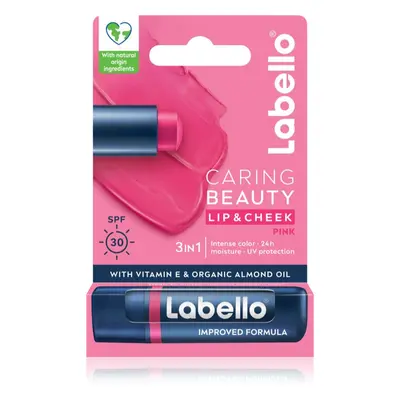 Labello Caring Beauty tonizáló ajakbalzsam árnyalat Pink 4,8 ml