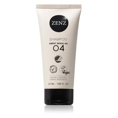 ZENZ Organic Sweet Sense No. 04 hidratáló sampon a hajtérfogat növelésére 50 ml