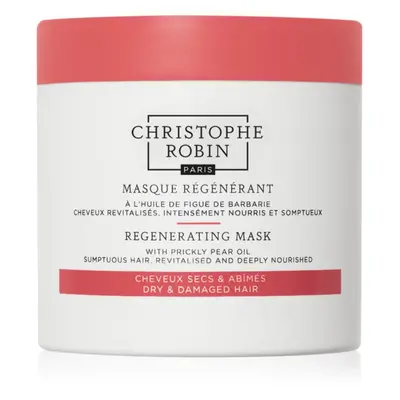 Christophe Robin Regenerating Mask with Prickly Pear Oil regeneráló maszk száraz, sérült, vegyil