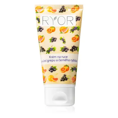 RYOR Face & Body Care kézkrém grapefruittal és fekete ribizlivel 50 ml