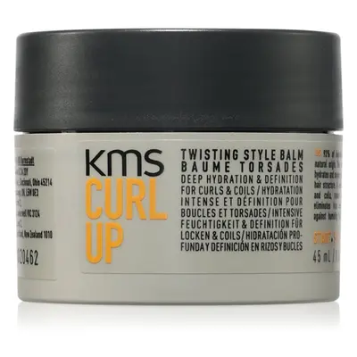 KMS Curl Up Twisting Style Balm hajformázó krém a hullámos és göndör hajra 45 ml