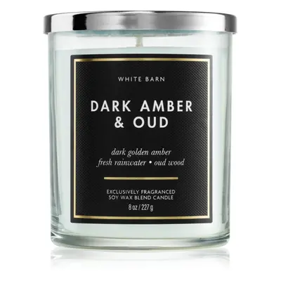 Bath & Body Works Dark Amber & Oud gyertya 227 g