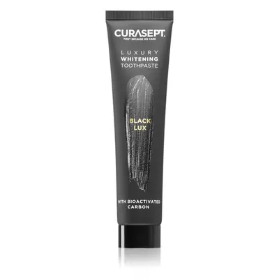 Curasept Black Lux fekete fogfehérítő fogkrém fehérítő hatással 75 ml