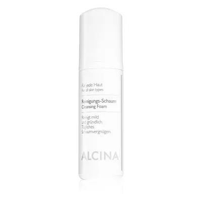 Alcina For All Skin Types tisztító hab pantenollal 150 ml