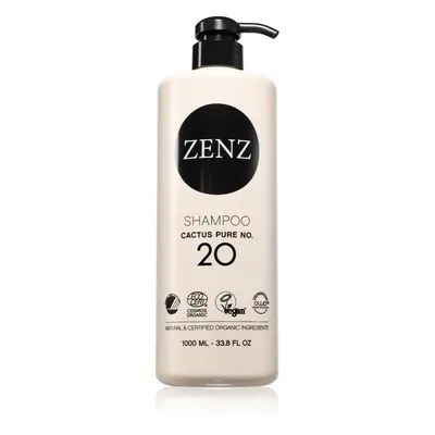 ZENZ Organic Cactus Pure No. 20 hidratáló sampon allergiások számára alkalmas 1000 ml