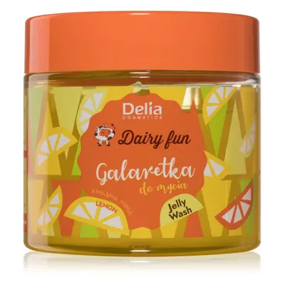 Delia Cosmetics Dairy Fun tusolózselé Lemon 350 g