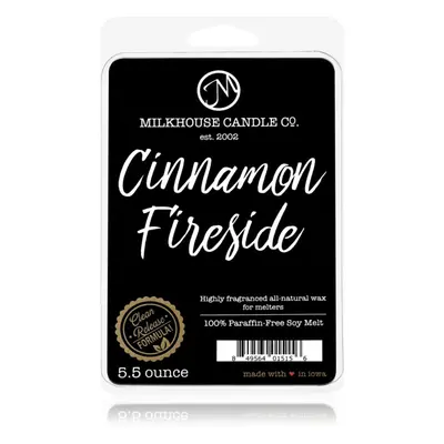 Milkhouse Candle Co. Creamery Cinnamon Fireside illatos viasz aromalámpába 155 g