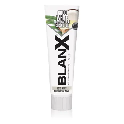 BlanX White Detox Coconut fehérítő fogkrém kókuszolajjal 75 ml