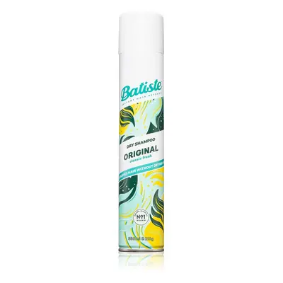 Batiste Original száraz sampon a felesleges faggyú felszívódásáért és a haj frissítéséért 350 ml