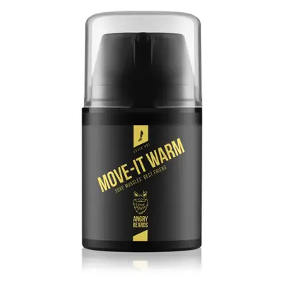 Angry Beards Usain Hot Move-It Warm melegítő gél izmok és izületek ellazítására 50 ml