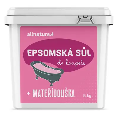 Allnature Epsom salt Motherwort fürdősó 5000 g